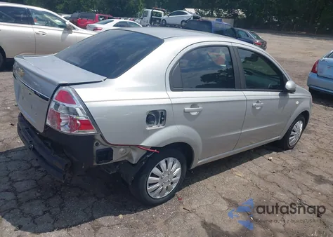 2008 Chevrolet Aveo Ls из США, поврежденный, VIN KL1TD56668B113890